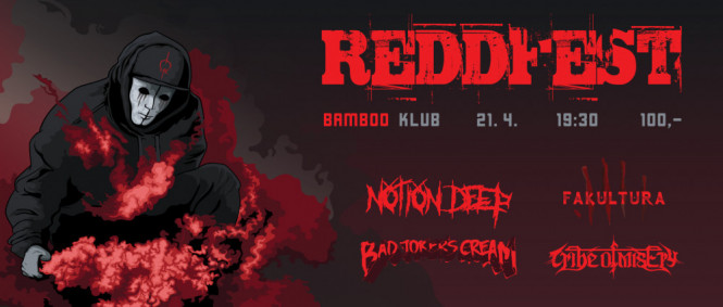 Rudý expres se rozjíždí, první z pěti Reddfestů pod taktovkou Notion Deep se uskuteční ve Zlíně