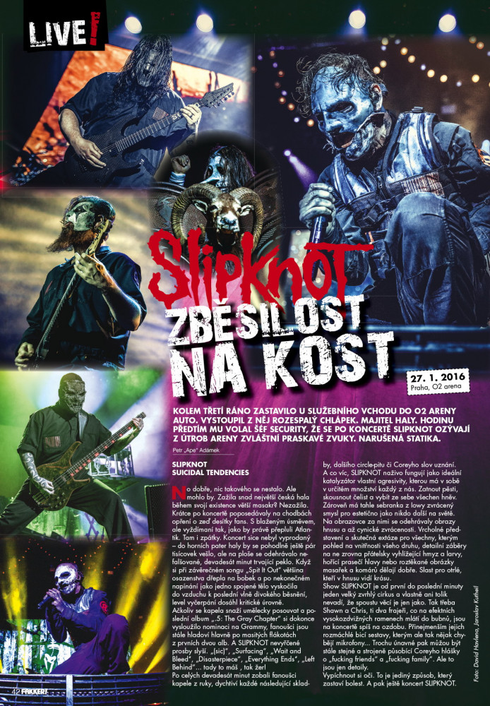 Slipknot live 2016