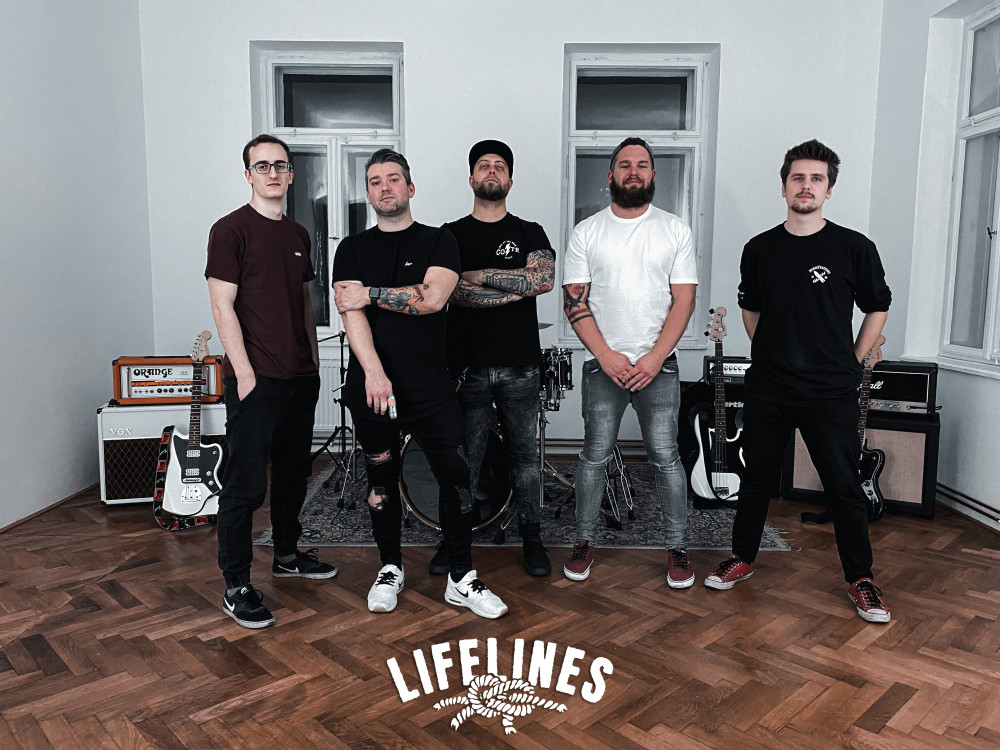 Lifelines, jedna z vystupujících kapel na Benefici pro Konsent