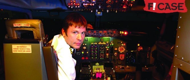 Kterak se Bruce Dickinson v kokpitu Ed Force One objevil