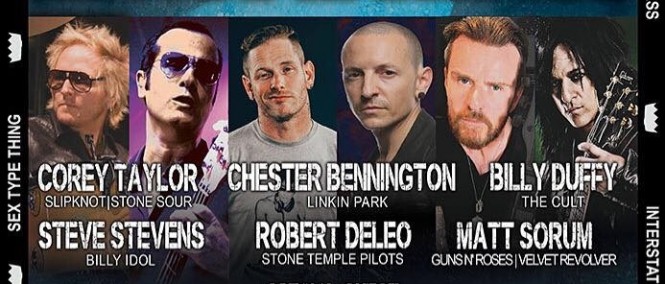 Členové Slipknot, Linkin Park i Stone Temple Pilots zahrají v superskupině Kings of Chaos