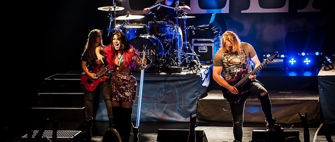 Delain, Evergrey, Kobra and the Lotus, Masters of Rock Café, Zlín, 22.10.2016 (fotogalerie)