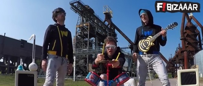Nepotřebuješ drahé nástroje - vykraď školku a hraj metal!
