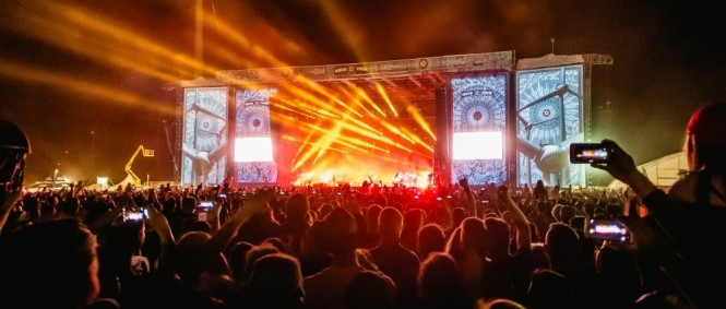 Linkin Park, Five Finger Death Punch, Airbourne, Steel Panther, Nova Rock, Nickelsdorf, 14.6.2017 (fotogalerie)