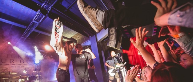 Stick To Your Guns, Being As An Ocean, First Blood, MeetFactory, Praha, 19.11.2017 (fotogalerie)
