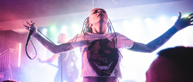 Infected Rain, Up!Great, Rock Café, Praha, 14.9.2018 (fotogalerie)