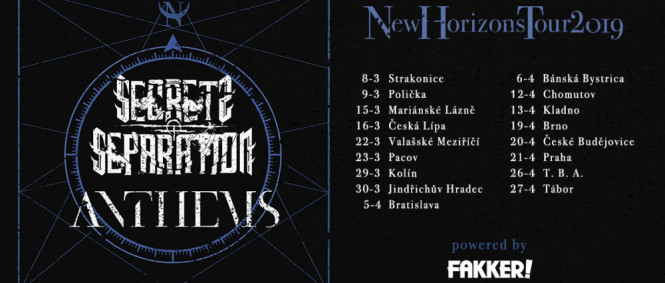 Corové tornádo na horizontu. Na tour spojí síly Anthems a Secrets of Separation