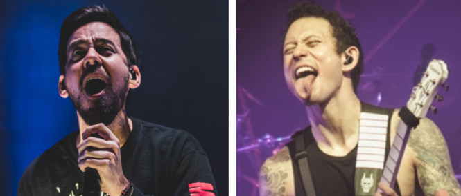 „Bude to trhlý!“ Mike Shinoda a Matt Heafy něco společně kutí