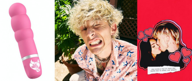 Machine Gun Kelly nabízí ve valentýnském merchi i vibrátor