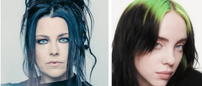 Amy Lee pěje ódy na popovou umělkyni Billie Eilish