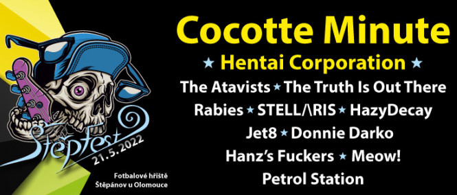 Letošní Štěpfest bude o jedno ště-pódium větší! Dorazí Cocotte Minute, Hentai Corporation i Stellaris