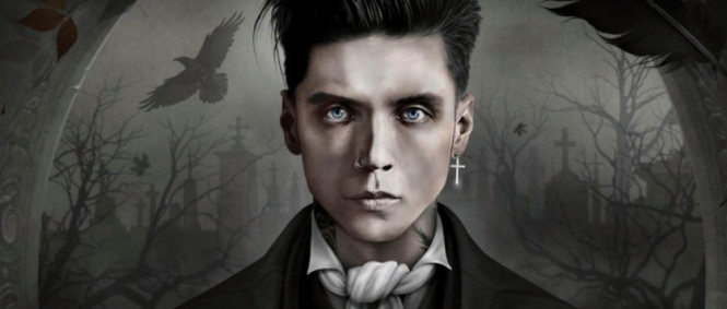 Andy Biersack namluvil audioknihu hororů Edgara Allana Poea
