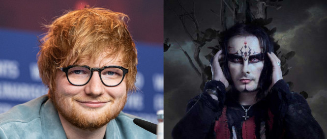 Potvrzeno! Ed Sheeran a Dani Filth už makají na společné písni