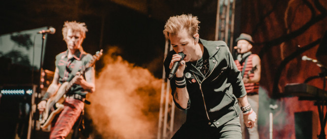 Sum 41, The Hara, Beauty School Dropout, Brno, 12.6.2023 (fotogalerie)