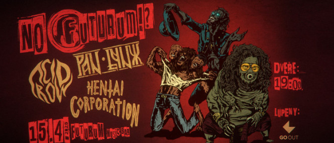 Zběsilost na třetí. Hentai Corporation, Pan Lynx a Acid Rox na jednom pódiu