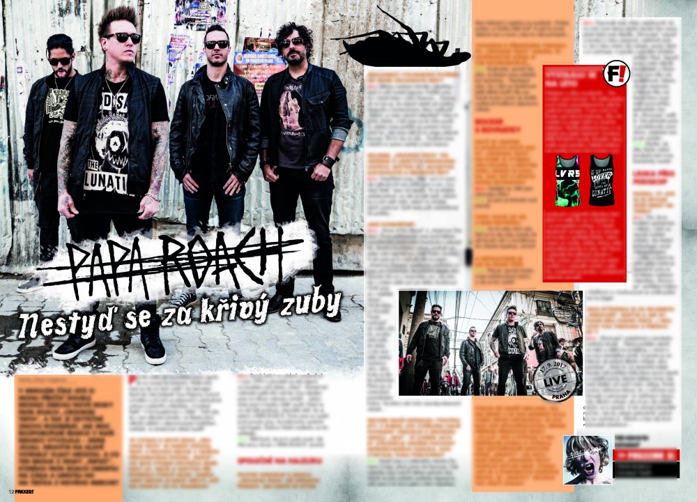 Papa Roach F!