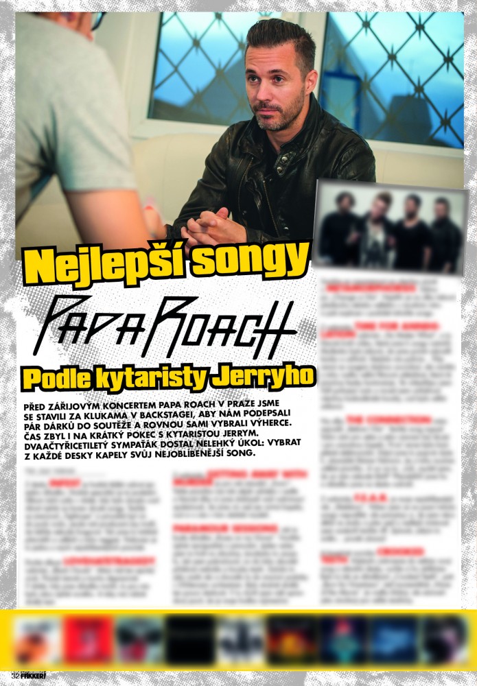 Papa Roach F!