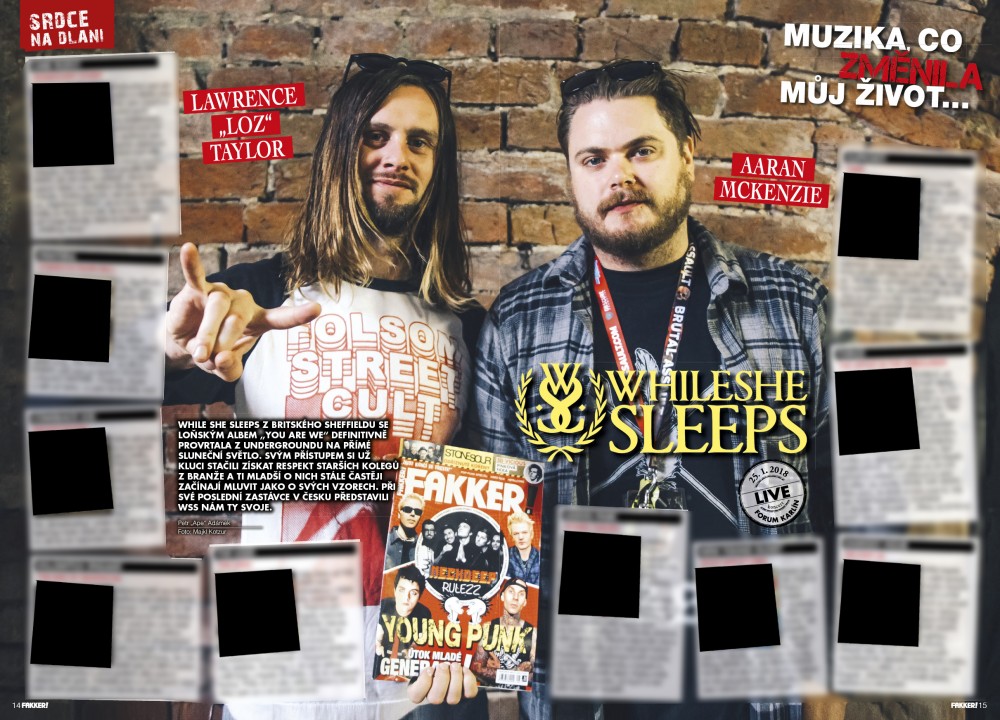 While She Sleeps F!