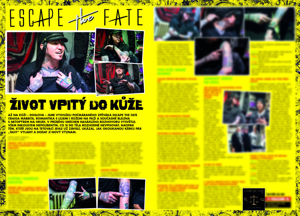 Escape the Fate F!