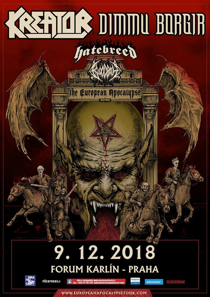 Kreator, Dimmu Borgir POSTER 2018