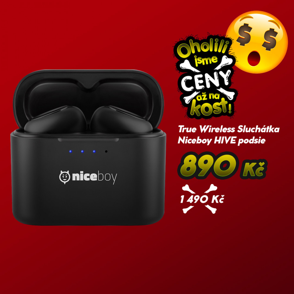 Sluchátka Niceboy Hive