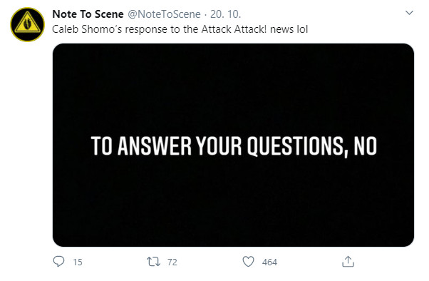 Note To Scene - Caleb Shomo