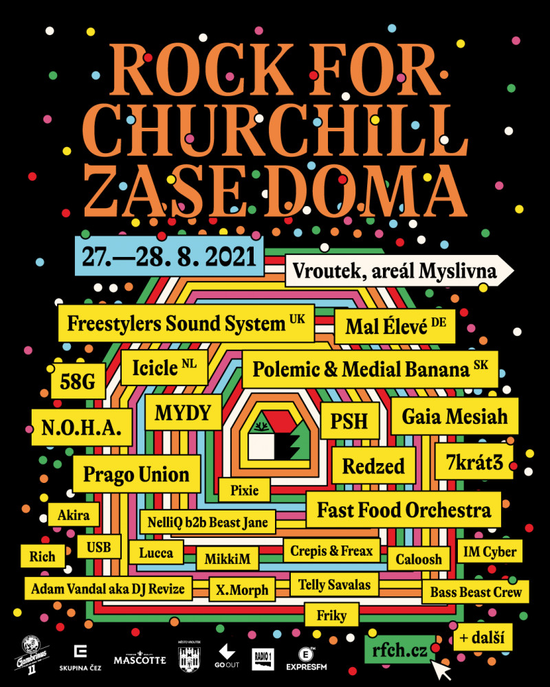 Rock for Churchill zase doma