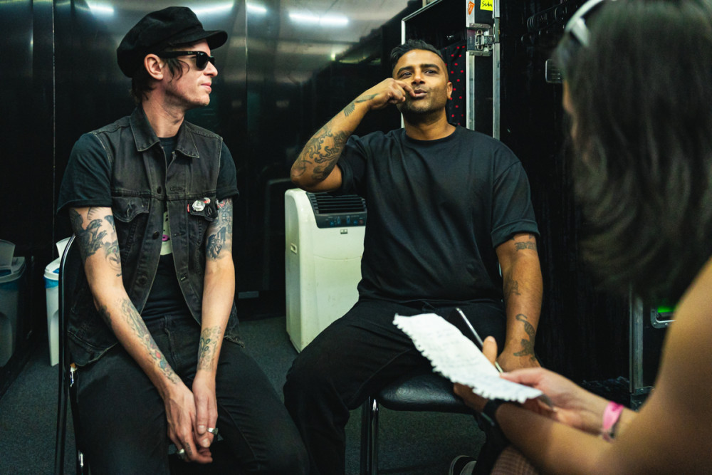 Rock For People (den III.) Sum 41 interview 2024