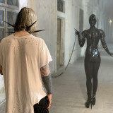 Ghostemane natáčení klipu Lazaretto